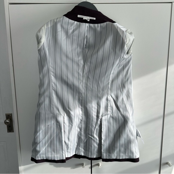 Veronica Beard Purple Plaid Blazer - Picture 9 of 10